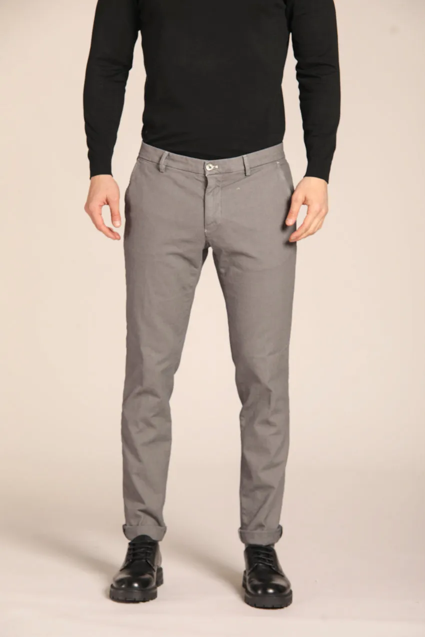 Milano men's chino pants with partridge eye pattern Extra Slim Fit sold by Mason's product image thumbnail 2
