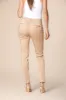 New York Slim women's chino pants in stretch satin slim sold by Mason's