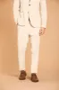 Osaka men's chino pants in velvet 500 stripes carrot fit sold by Mason's