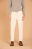 Osaka men's chino pants in velvet 500 stripes carrot fit sold by Mason's