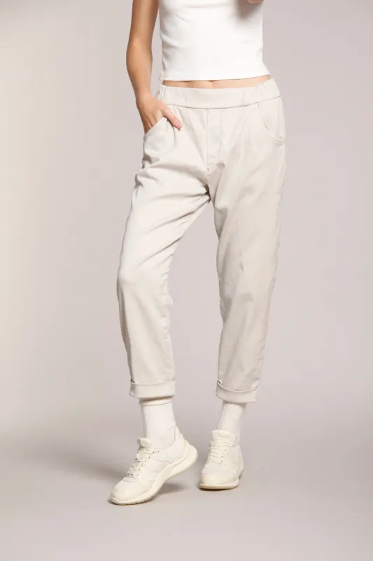 Easy Jogger woman chino pants in fleece relaxed sold by Mason's