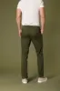 New York men's chino pants in stretch satin regular ① sold by Mason's