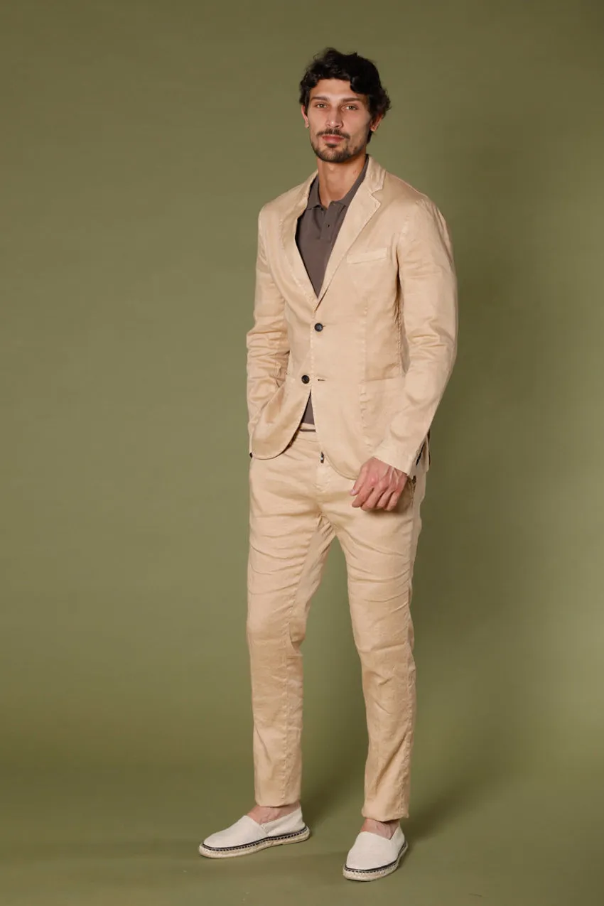 Da Vinci Summer men's blazer in cotton and linen regular sold by Mason's product image thumbnail 2