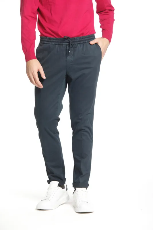 New York Sack man stretch cotton modal chino jogger pants regular sold by Mason's