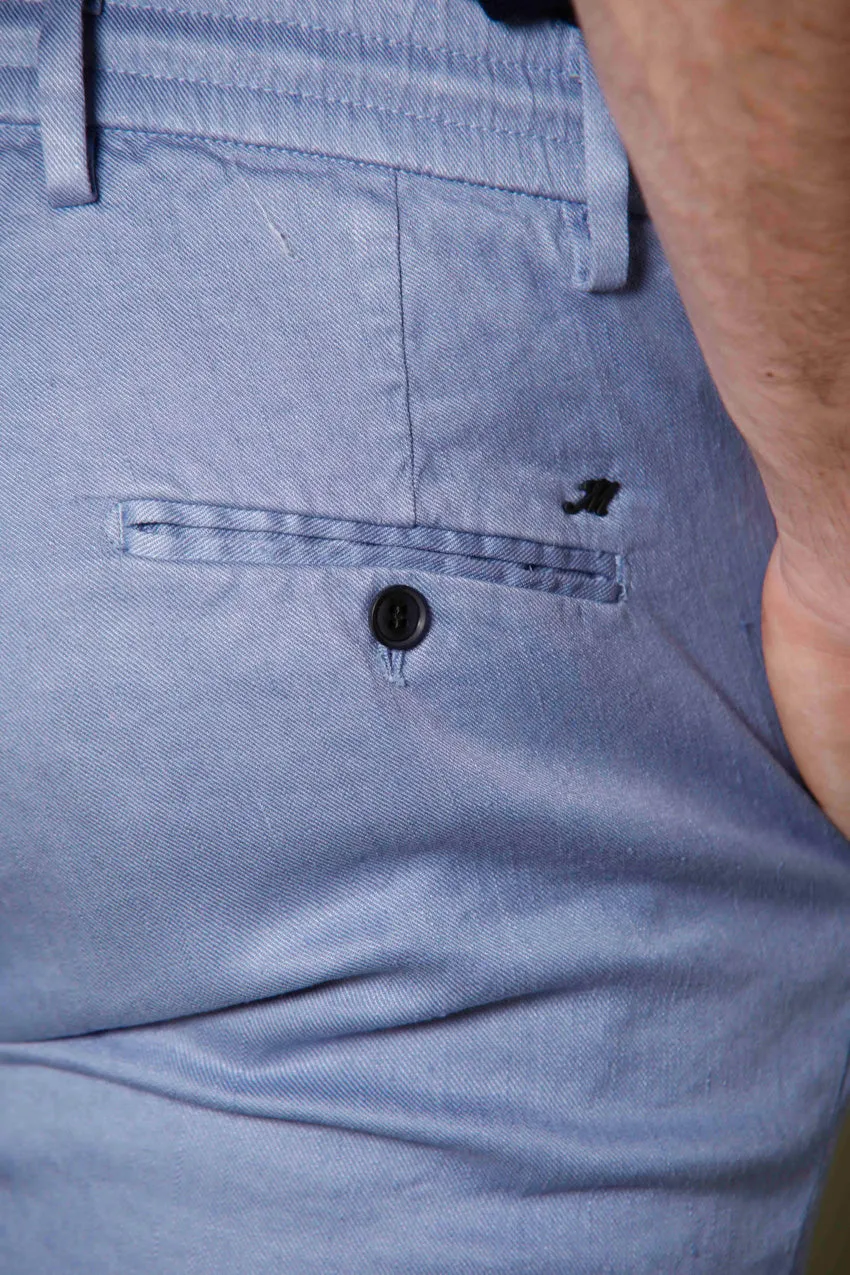 Milano Jogger men's chino jogger in cotton and linen extra slim sold by Mason's product image thumbnail 3