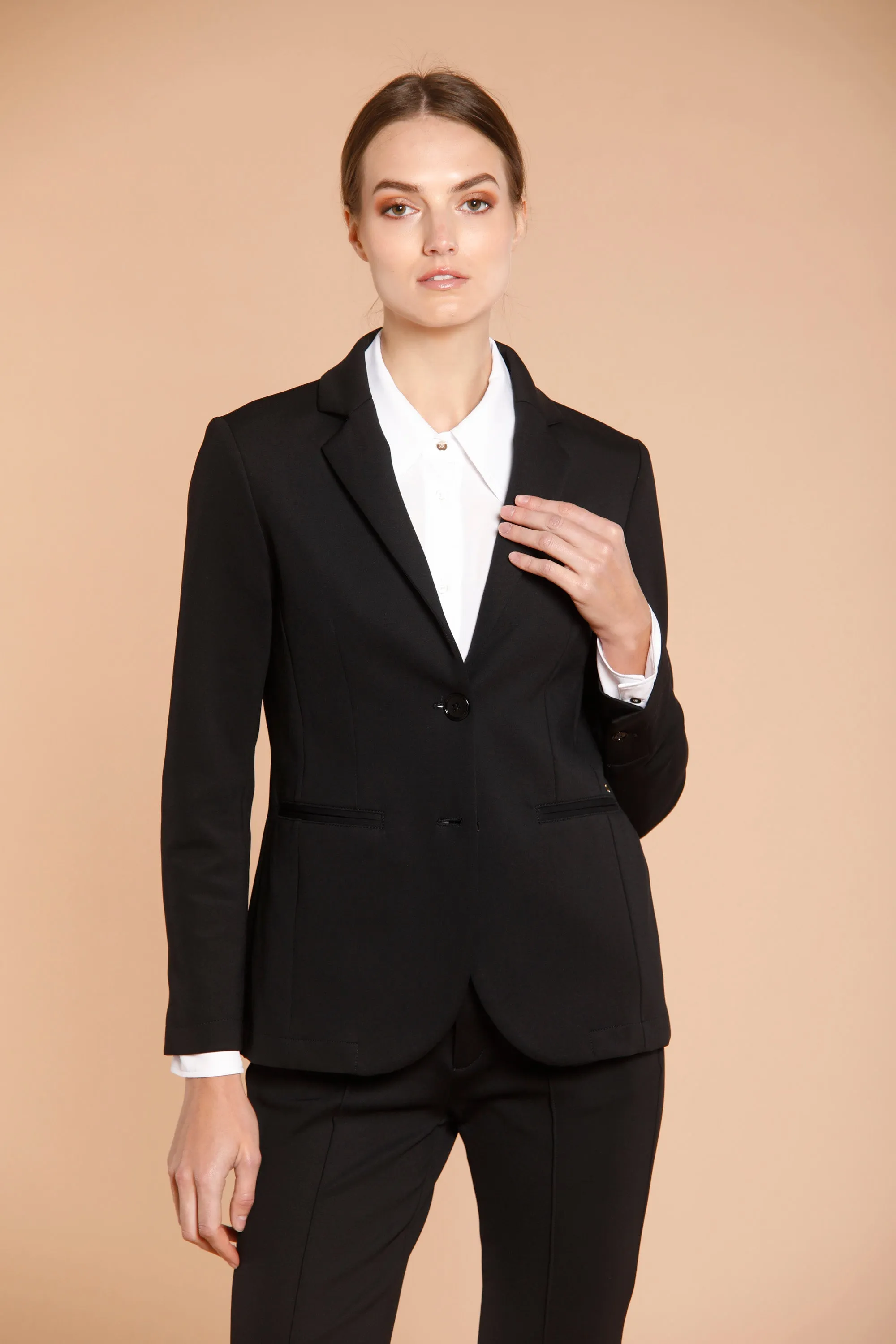 Helena woman blazer in jersey sold by Mason's product image thumbnail 2