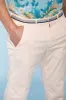Torino Summer man chino pants in cotton and tencel with ribbon slim sold by Mason's