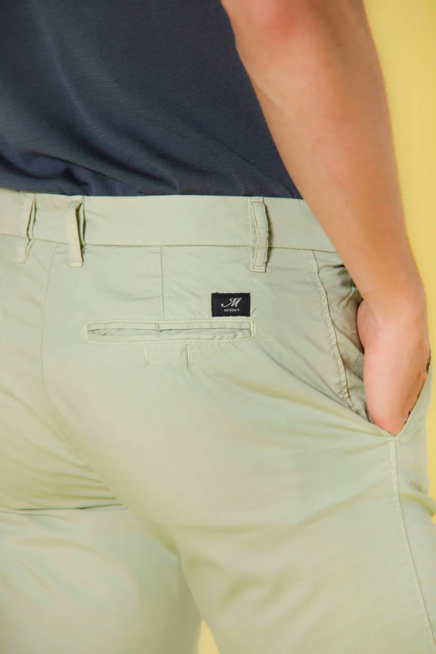 London men's chino bermuda in stretch gabardine regular fit ① sold by Mason's product image thumbnail 2