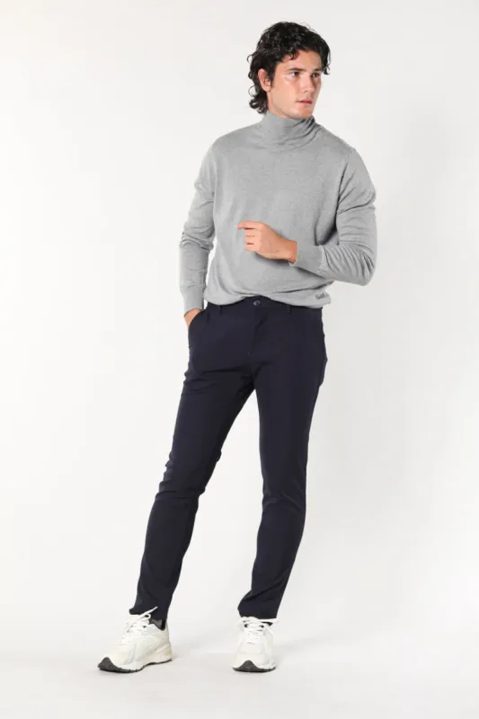 Milano Jog man dynamic jersey chino pants extra slim sold by Mason's
