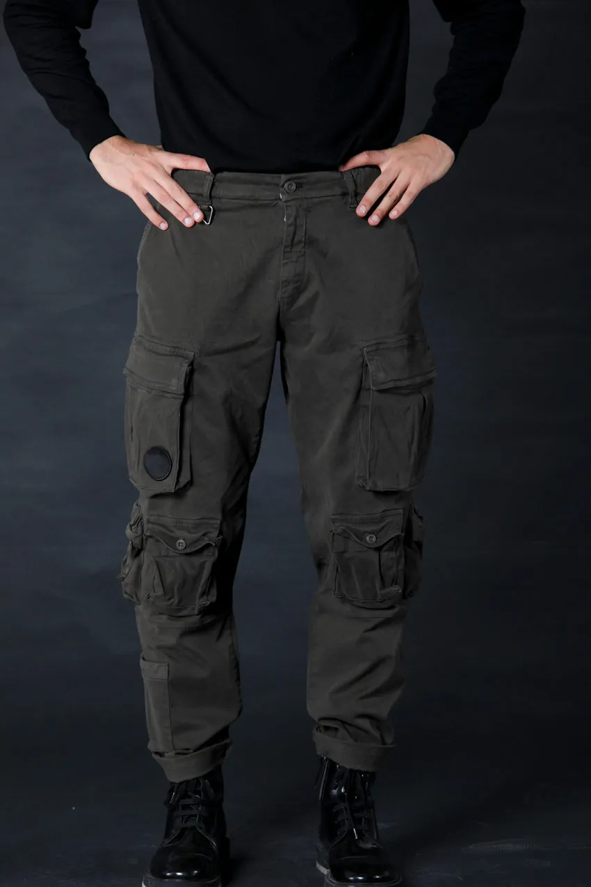 New Hunter Multipocket man cargo pant in gabardine limited edition ① sold by Mason's