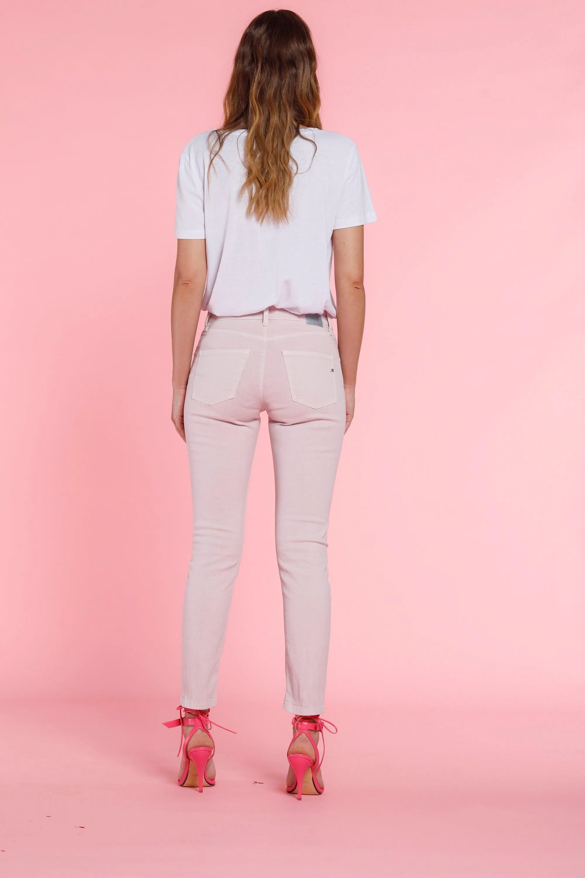 Carlotta woman 5-pocket trousers in bull denim slim sold by Mason's product image thumbnail 5