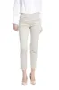 New York Slim woman chino pants in stretch satin slim ① sold by Mason's