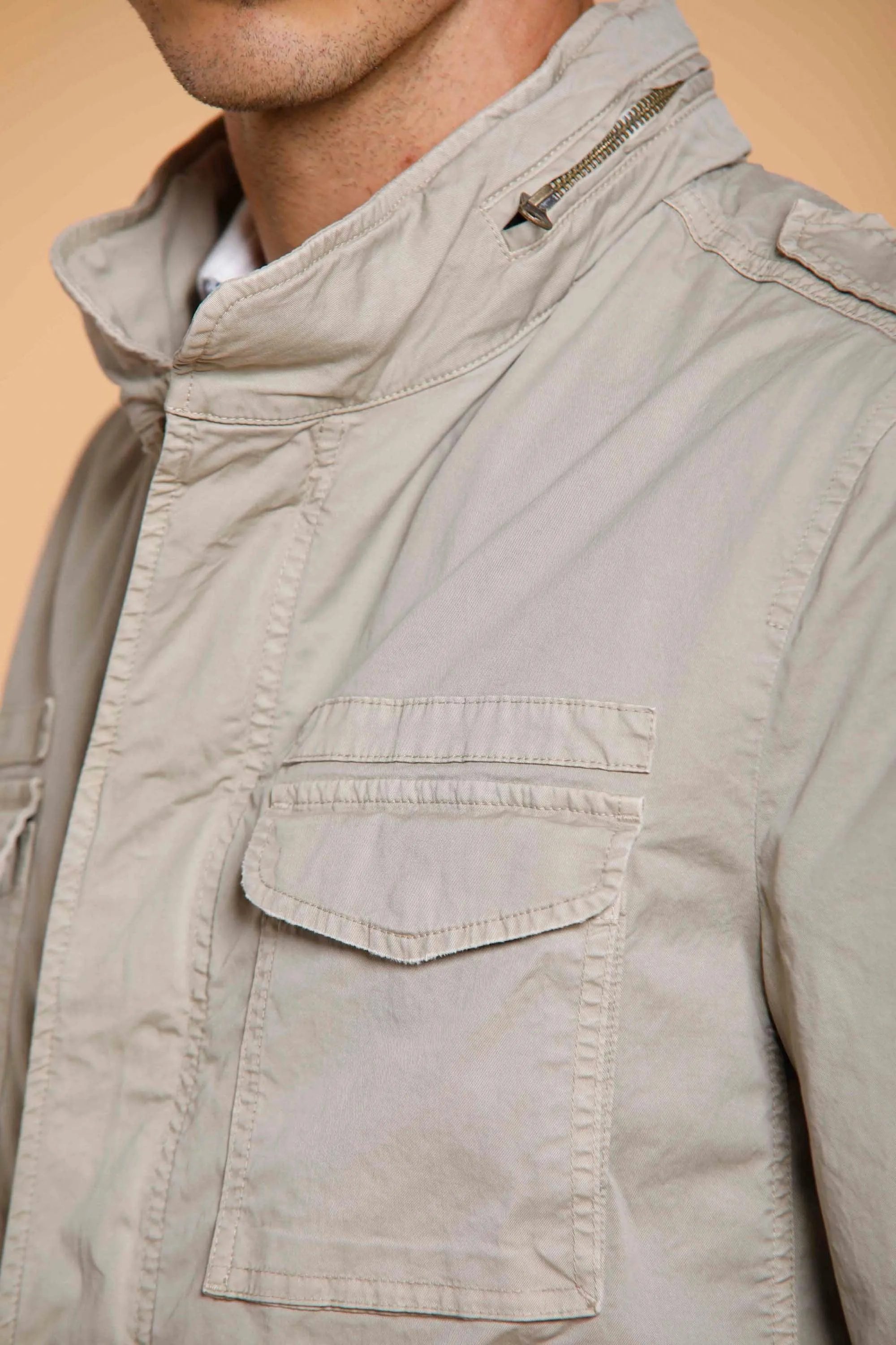 M74 Jacket man stretch cotton twill jacket sold by Mason's product image thumbnail 4