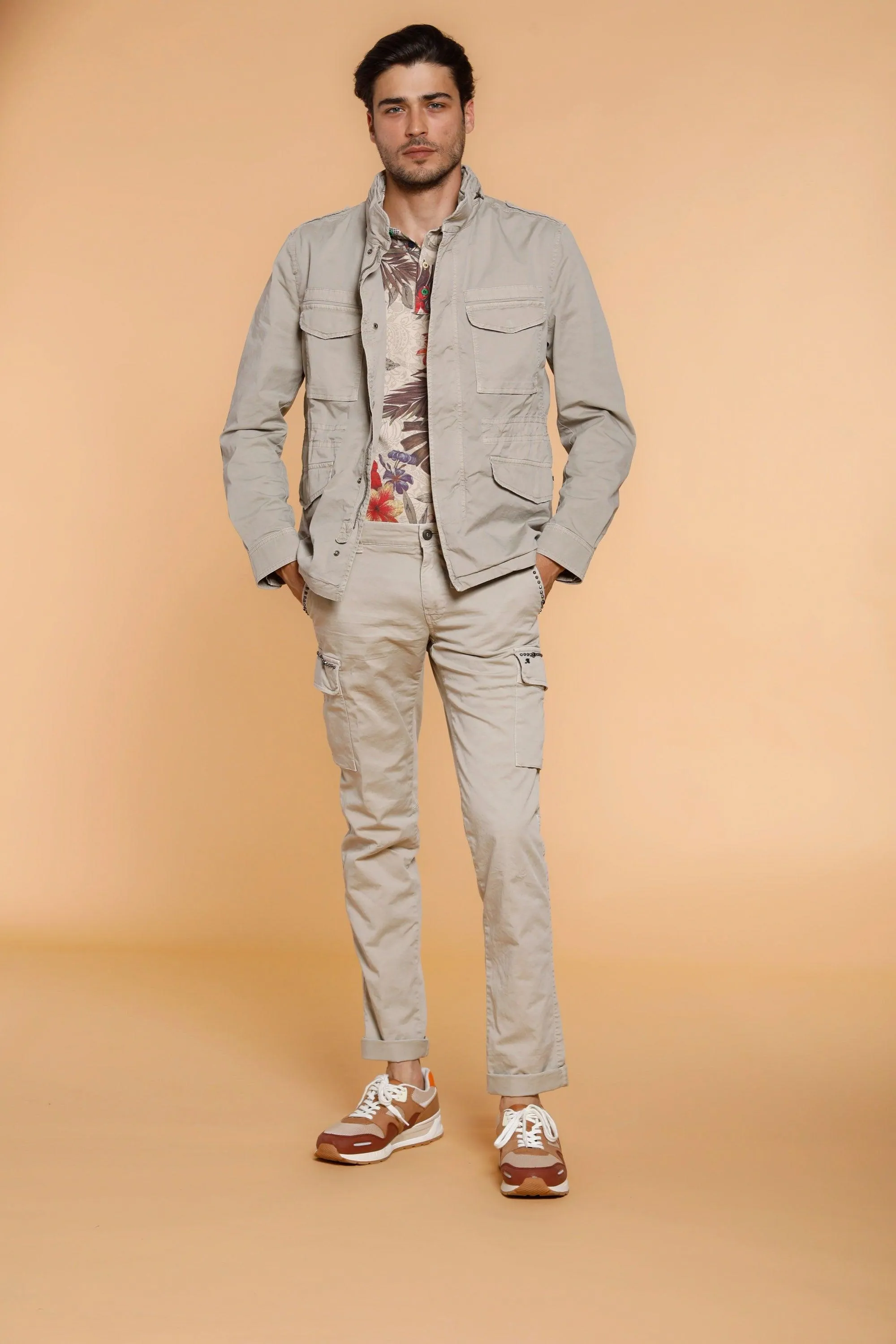 M74 Jacket man stretch cotton twill jacket sold by Mason's product image thumbnail 2