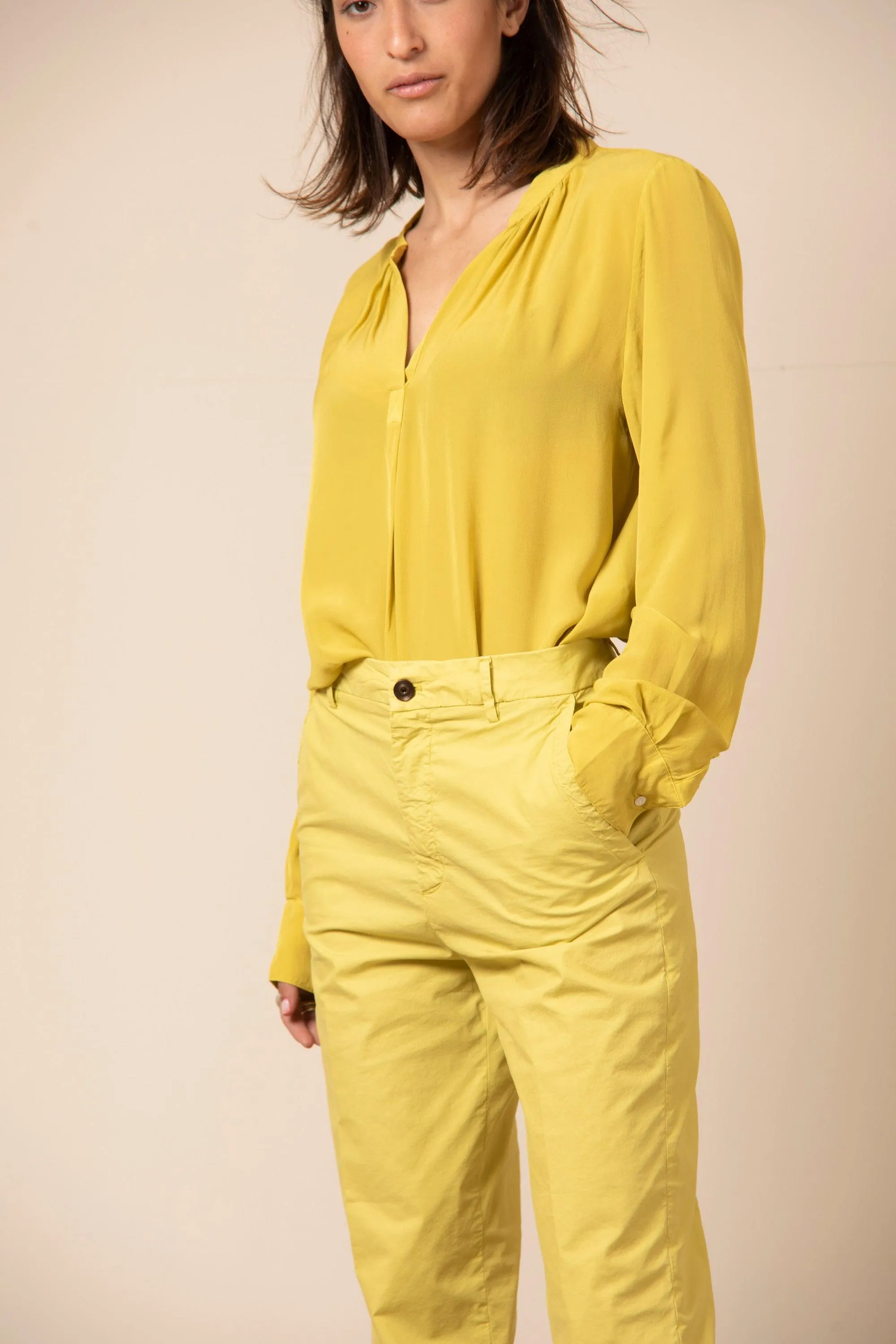 Adele woman shirt in viscose with long sleeves sold by Mason's product image thumbnail 2