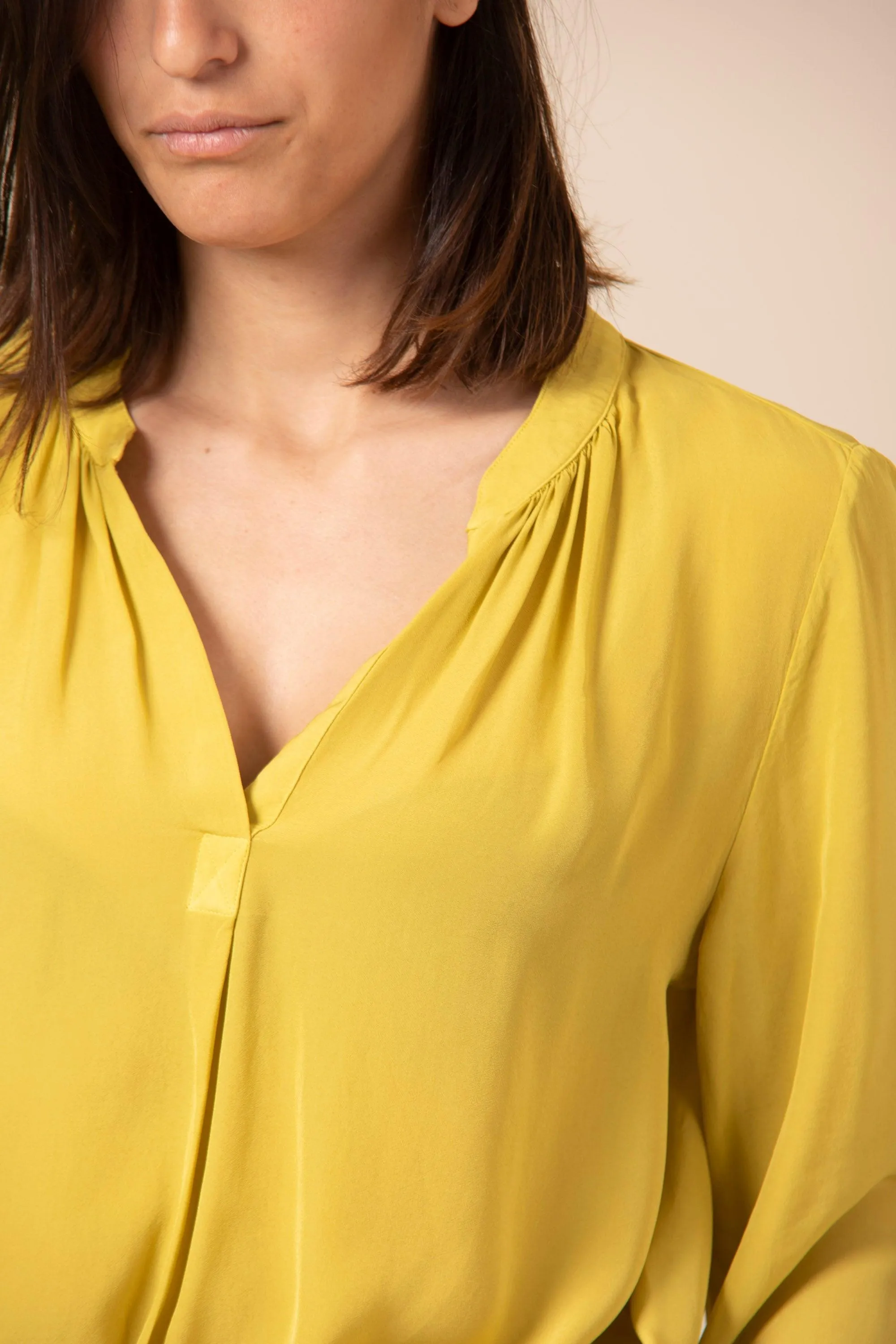 Adele woman shirt in viscose with long sleeves sold by Mason's product image thumbnail 4