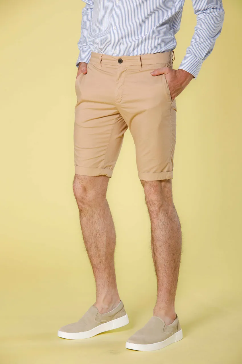 London men's chino bermuda in Pima Cotton regular fit ① sold by Mason's