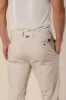 New York men's chino pants in stretch satin regular ① sold by Mason's