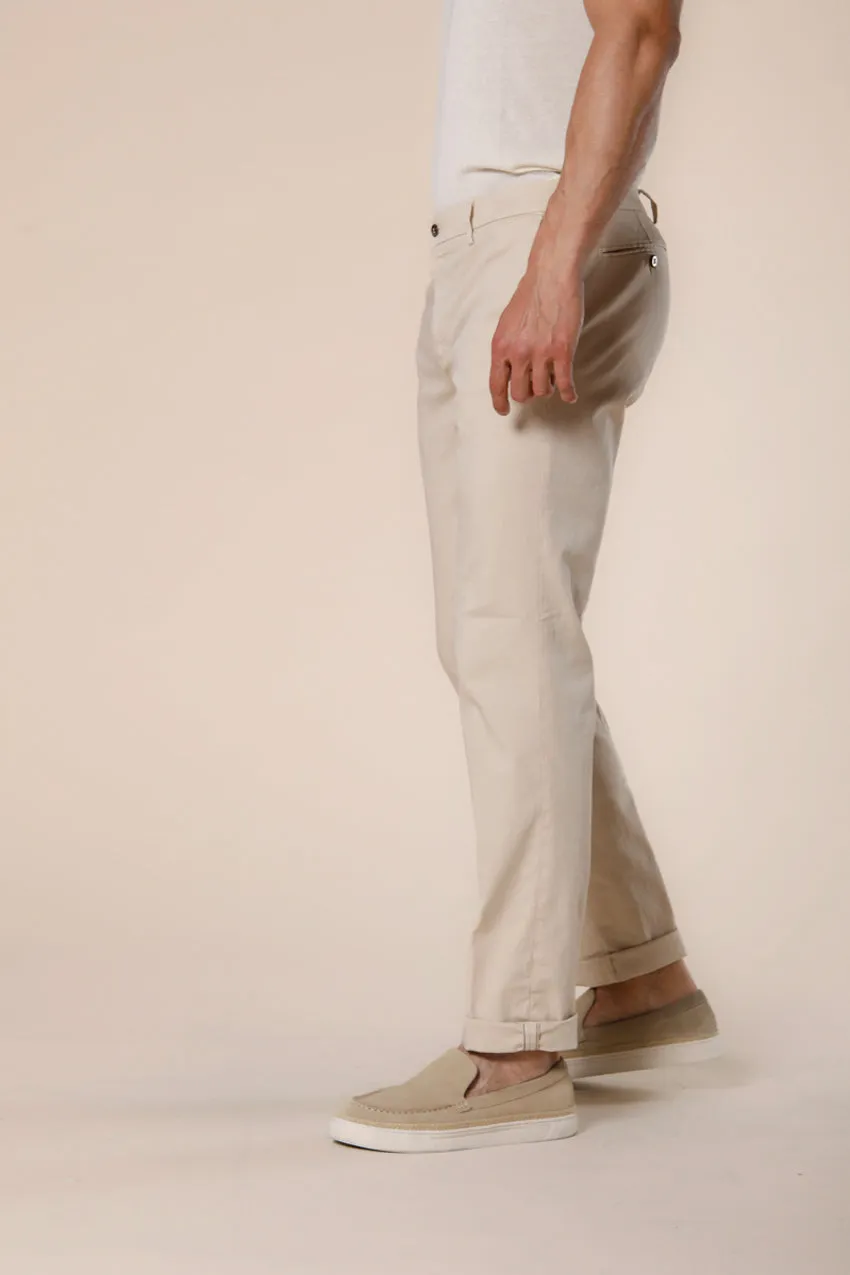 New York men's chino pants in stretch satin regular ① sold by Mason's product image thumbnail 3