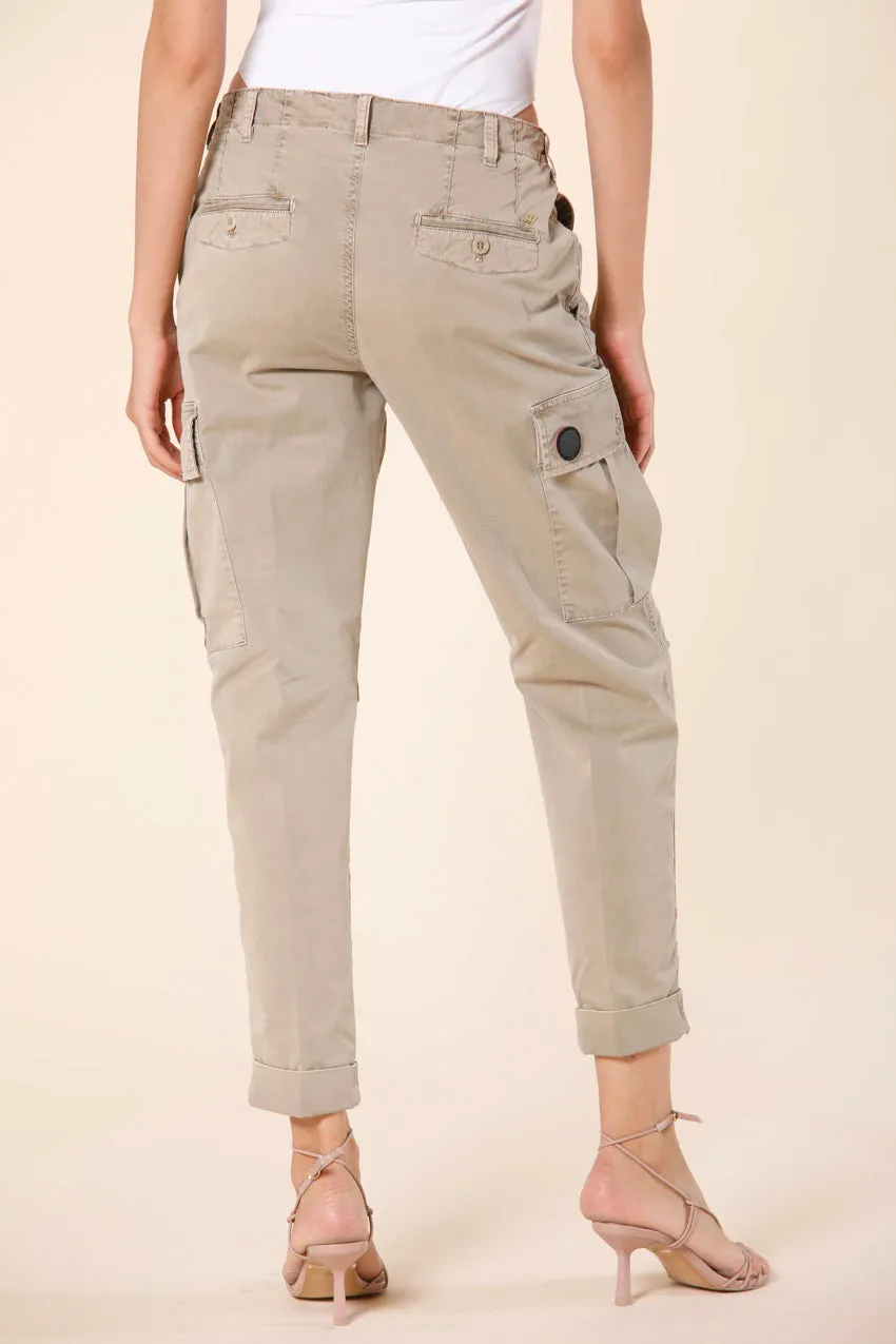 Judy Archivio W women's cargo pants in cotton twill icon washes relaxed sold by Mason's product image thumbnail 3