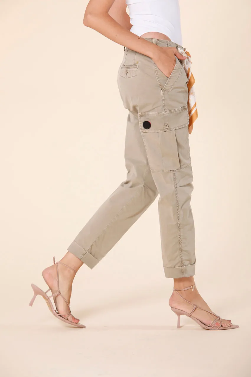 Judy Archivio W women's cargo pants in cotton twill icon washes relaxed sold by Mason's product image thumbnail 4