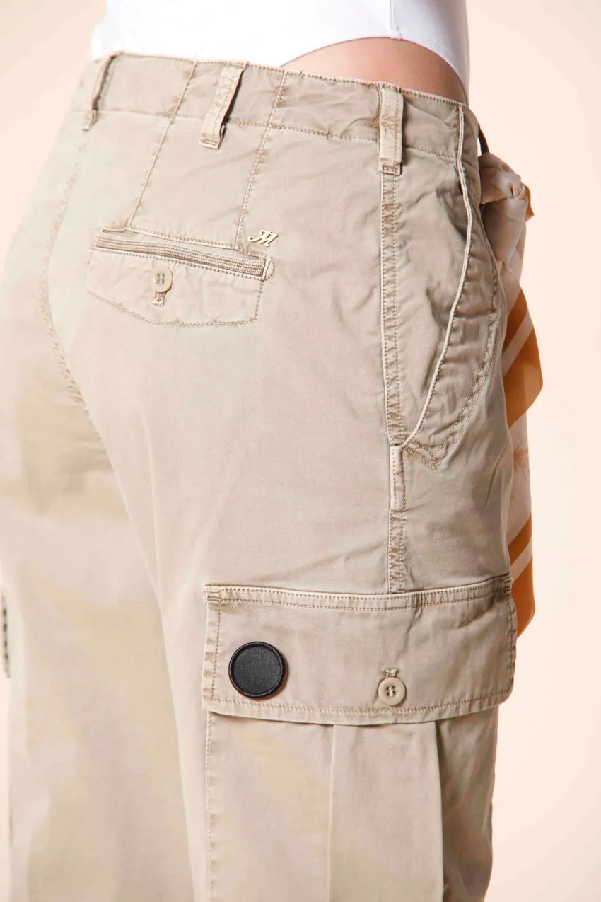 Judy Archivio W women's cargo pants in cotton twill icon washes relaxed sold by Mason's product image thumbnail 2
