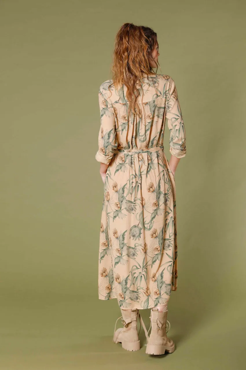 Nicole Dress woman's long dress in viscose with flower pattern regular sold by Mason's product image thumbnail 4