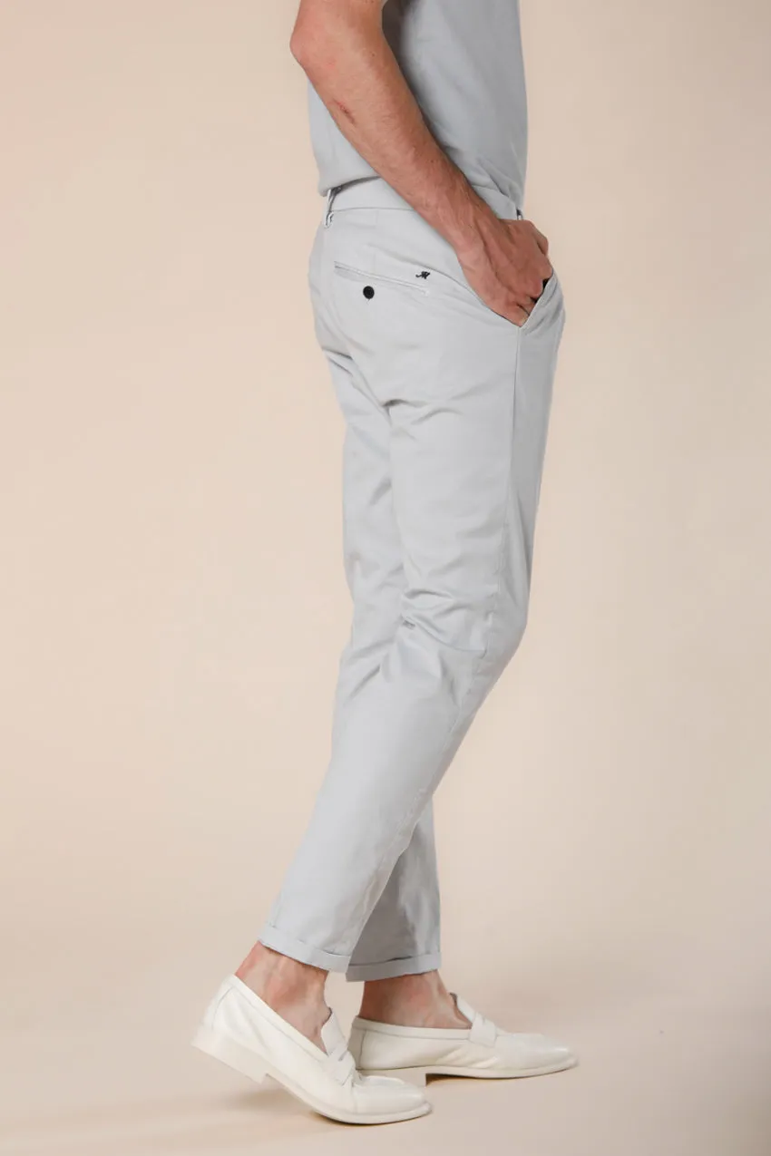 Osaka 1 Pinces men's chino pants in tencel and cotton twill carrot fit sold by Mason's product image thumbnail 4