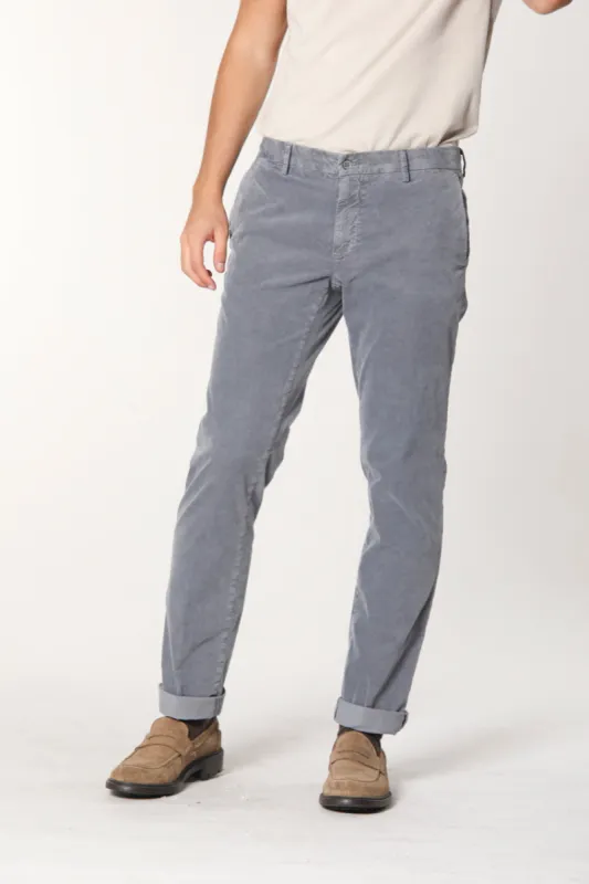 New York Essential man milleraies striped velour chino pants regular sold by Mason's