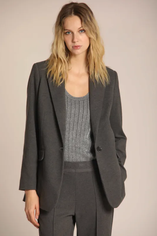 Irene women's long blazer in jersey sold by Mason's