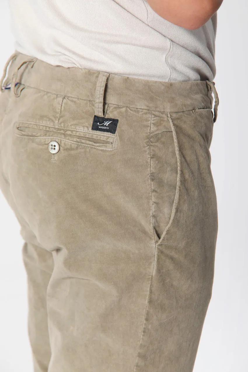 New York Essential man milleraies striped velour chino pants regular sold by Mason's product image thumbnail 2