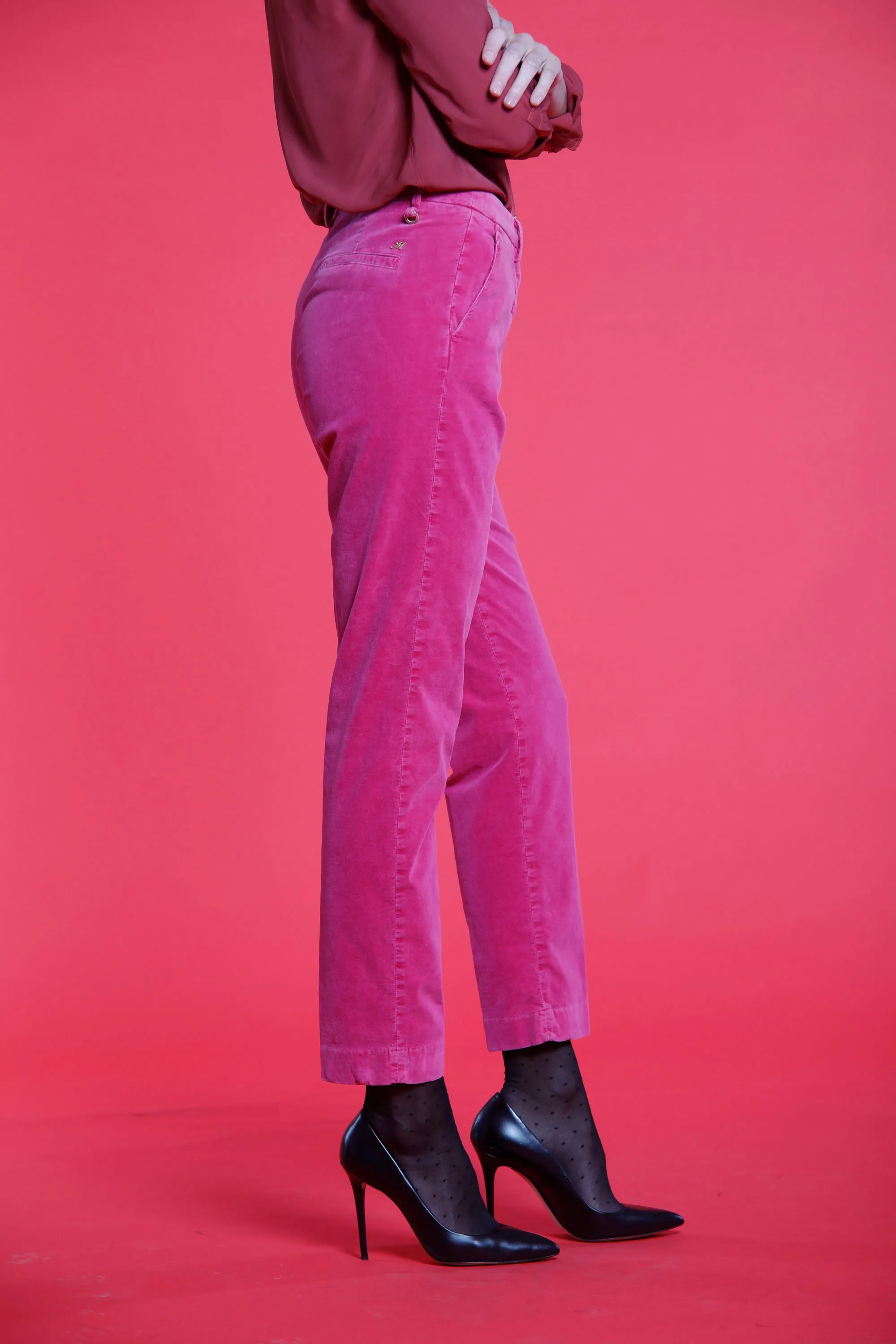 New York woman smooth velvet chino pants regular sold by Mason's product image thumbnail 2