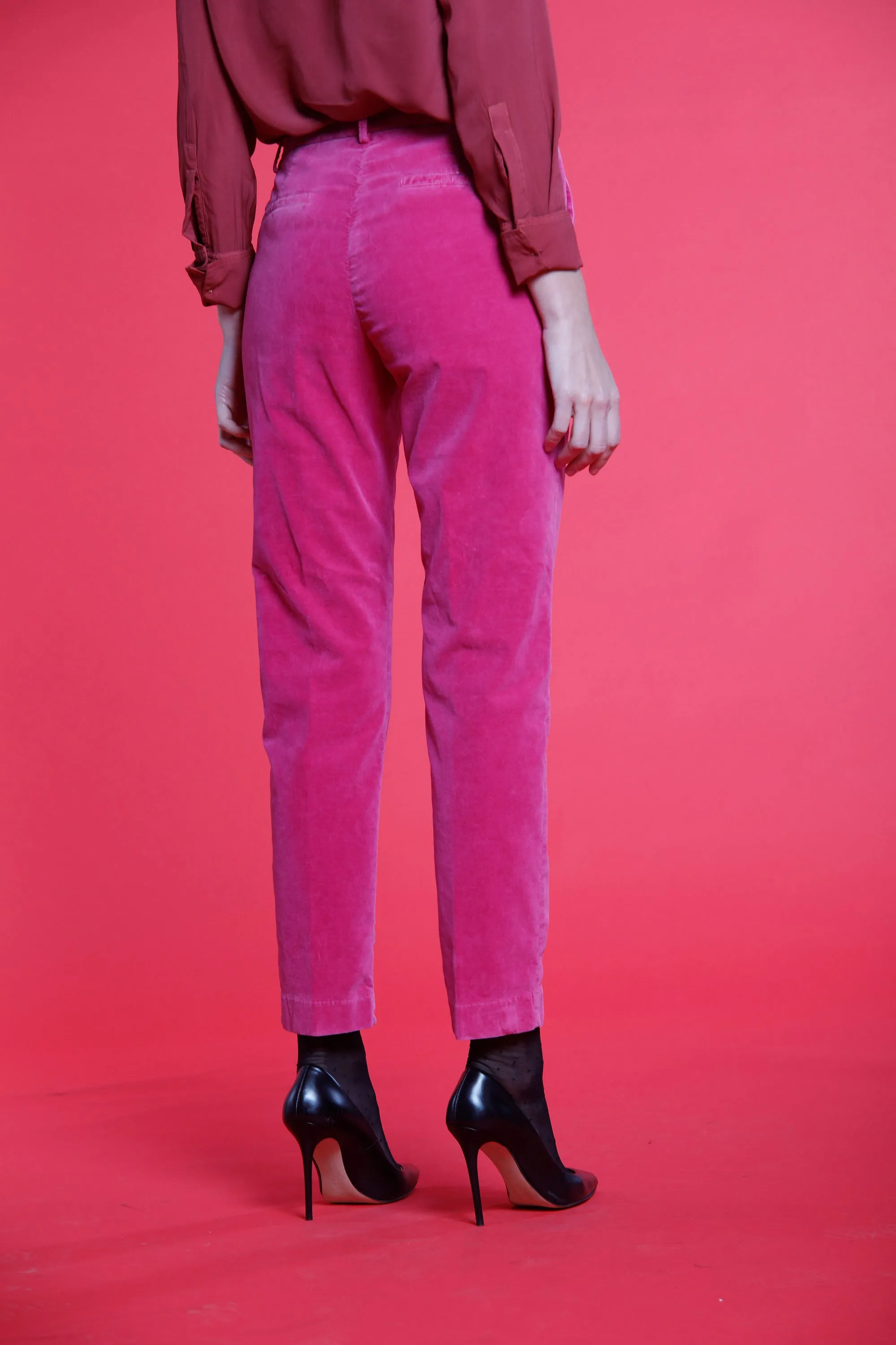 New York woman smooth velvet chino pants regular sold by Mason's product image thumbnail 3