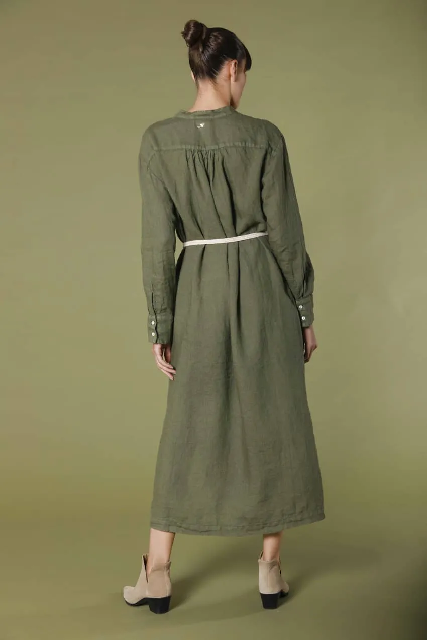 Colette Dress women's long dress in linen with rope belt regular sold by Mason's product image thumbnail 2