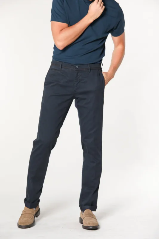 New York Tapes man diagonal weave cotton chino pants regular sold by Mason's