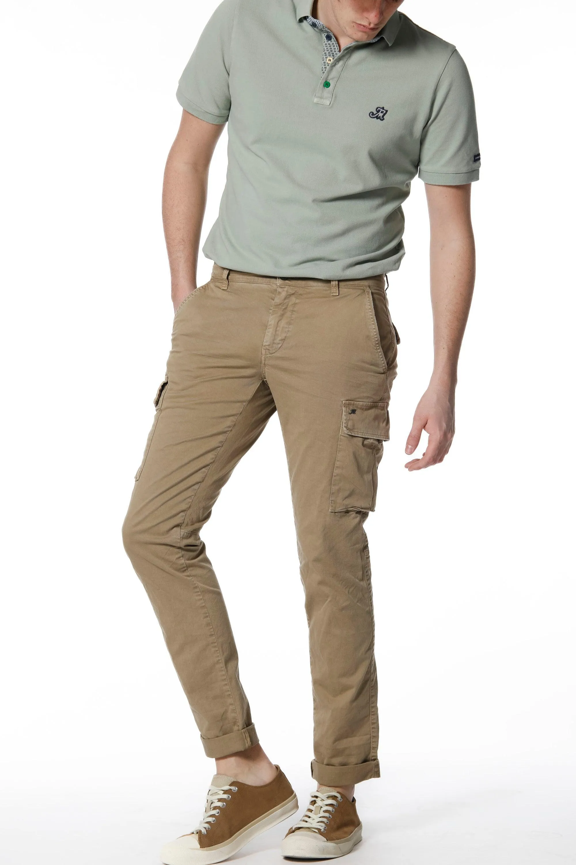 Chile man cargo pants in cotton extra slim sold by Mason's product image thumbnail 3