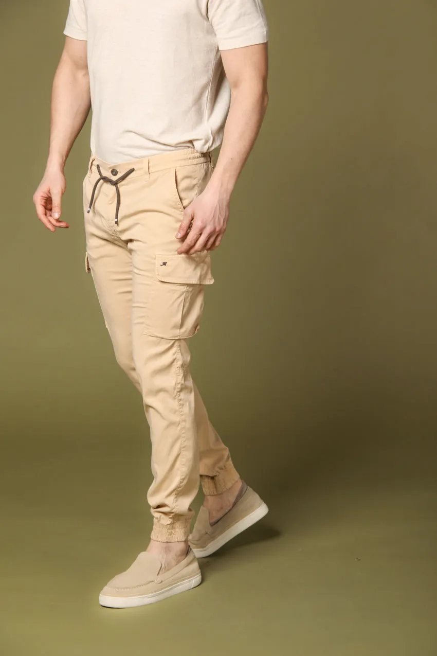 Chile Elax men's cargo pants in twill with coulisse extra slim sold by Mason's product image thumbnail 2