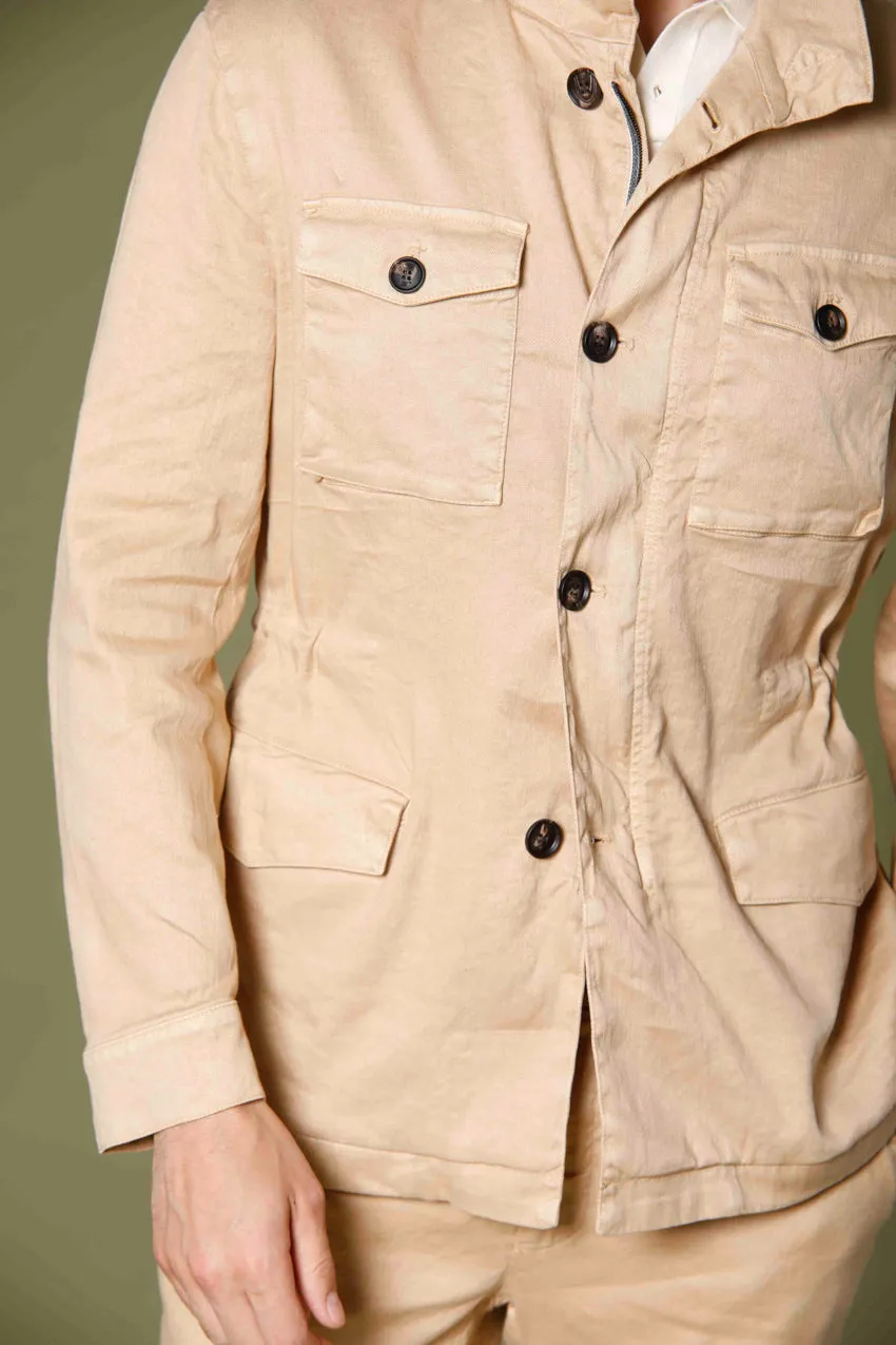 City Field men's jacket in twill with large pockets and coulisse regular sold by Mason's product image thumbnail 3