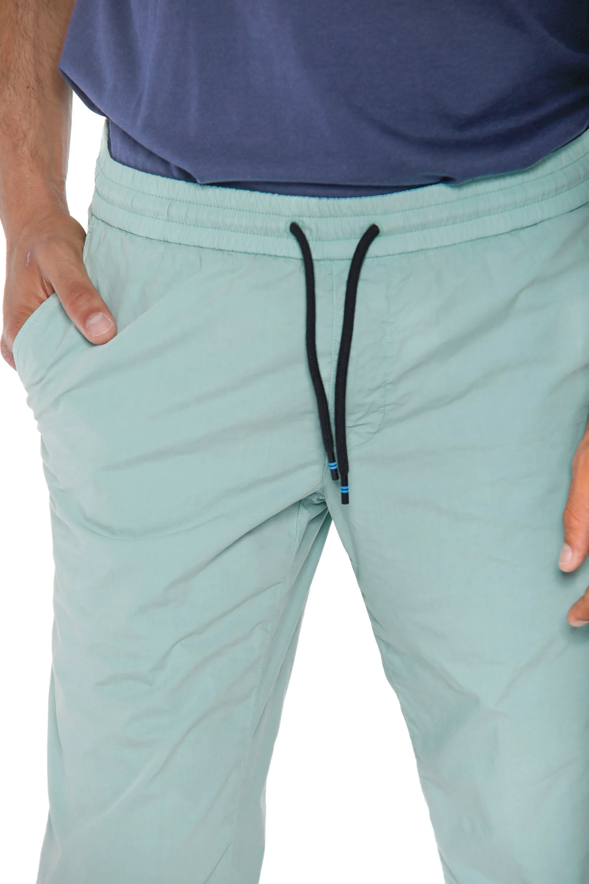 New York man chino jogger pants in tencel and cotton regular sold by Mason's product image thumbnail 2