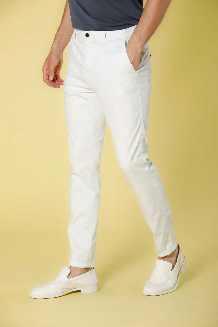 Osaka men's chino pants in cotton and tencel tricot carrot fit sold by Mason's product image thumbnail 5