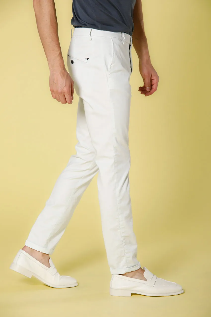 Osaka men's chino pants in cotton and tencel tricot carrot fit sold by Mason's product image thumbnail 4