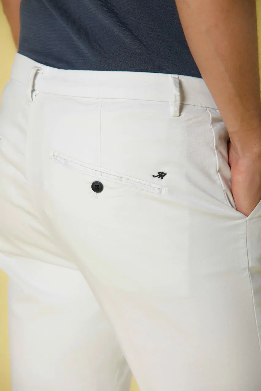 Osaka men's chino pants in cotton and tencel tricot carrot fit sold by Mason's product image thumbnail 2