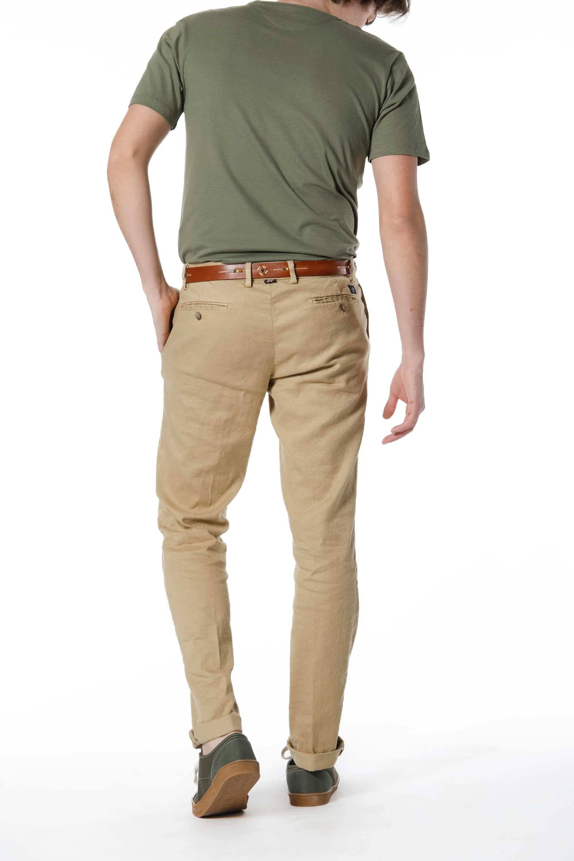 New York man chino pants in linen and cotton regular sold by Mason's product image thumbnail 4
