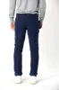 Torino Style man chino pants in velvet 1500 stripes slim ① sold by Mason's