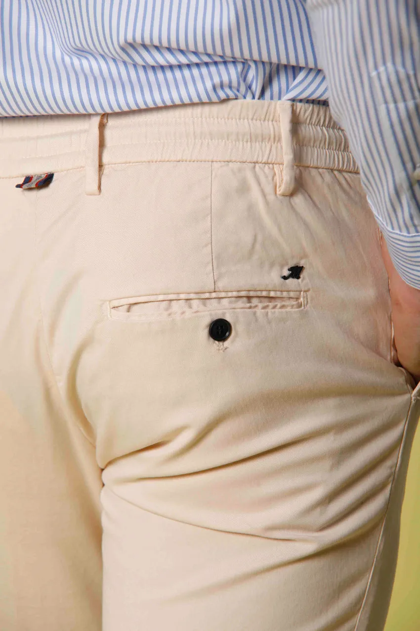 Milano Jogger men's chino jogger in cotton and tencel extra slim sold by Mason's product image thumbnail 2