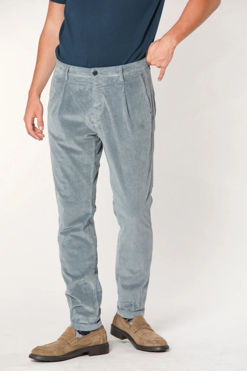 Osaka 1 Pinces man velvet chino pant costa france carrot sold by Mason's