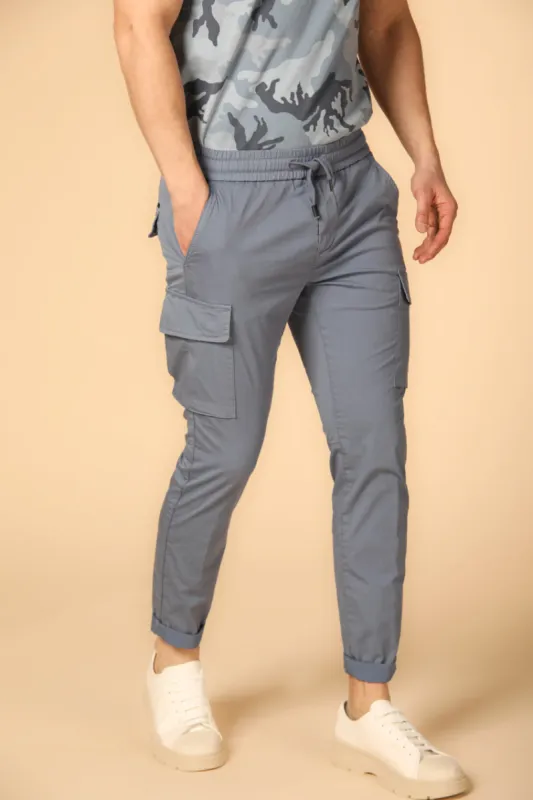 Chile Sport City men's cargo pants in cotton e nylon carrot fit sold by Mason's