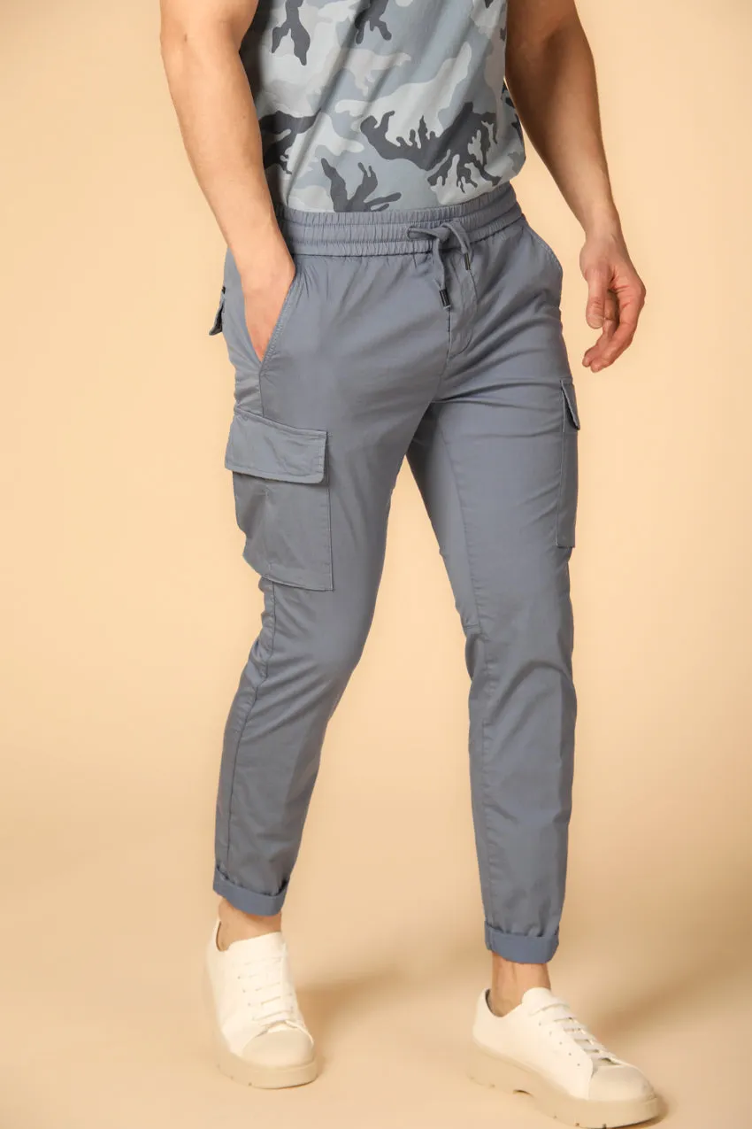 Chile Sport City men's cargo pants in cotton e nylon carrot fit sold by Mason's