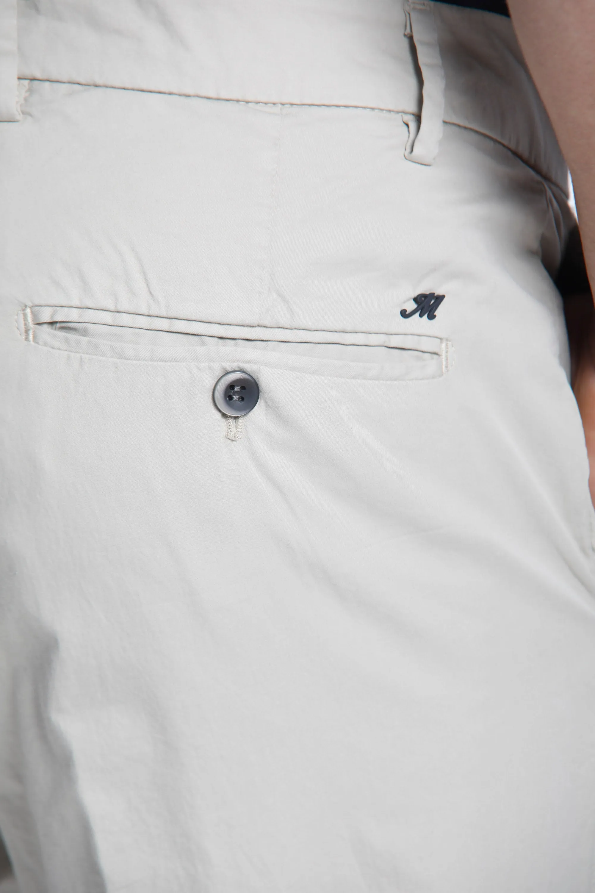 Milano Style man chino pants in stretch gabardine extra slim ① sold by Mason's product image thumbnail 4