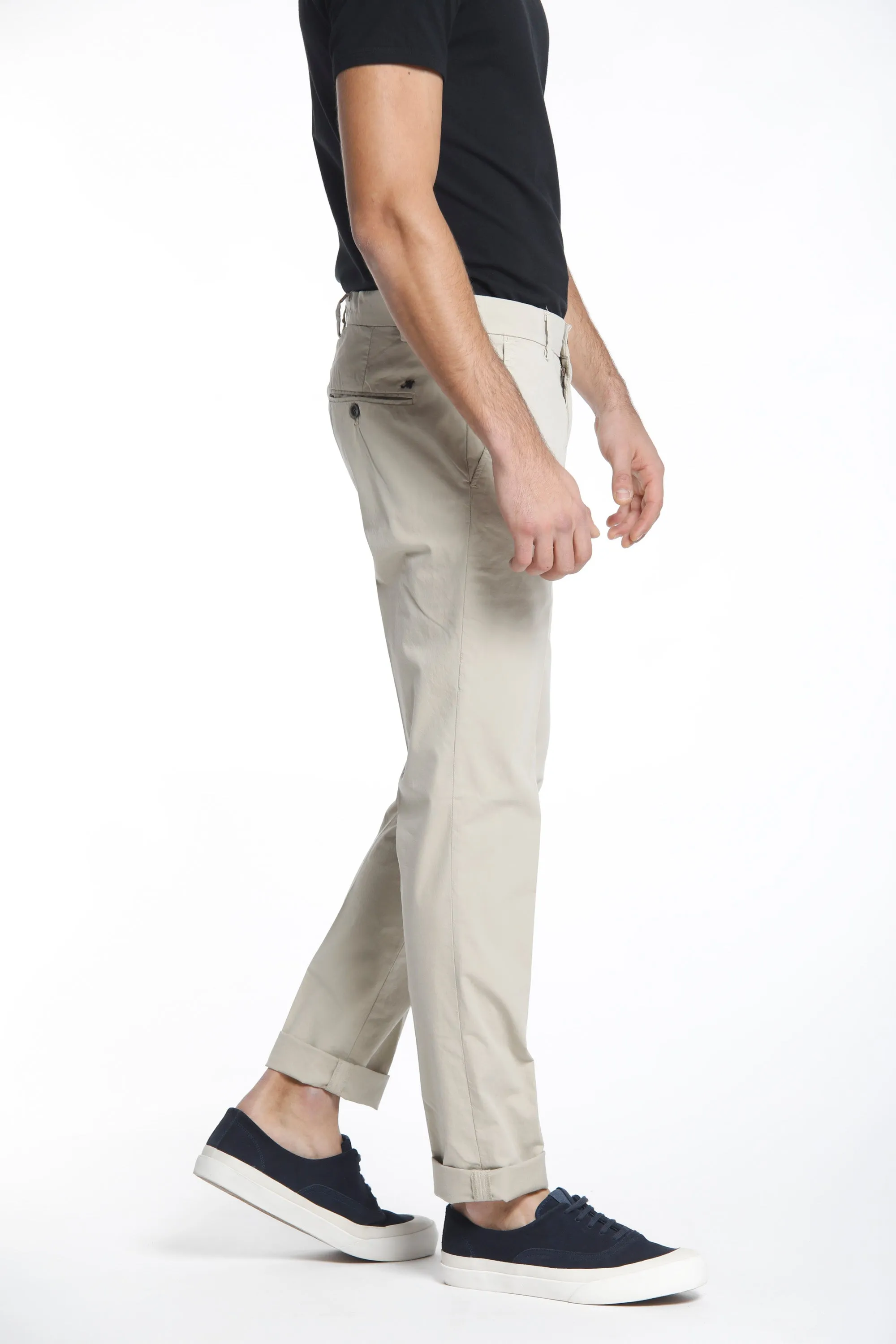 Milano Style man chino pants in stretch gabardine extra slim ① sold by Mason's product image thumbnail 2